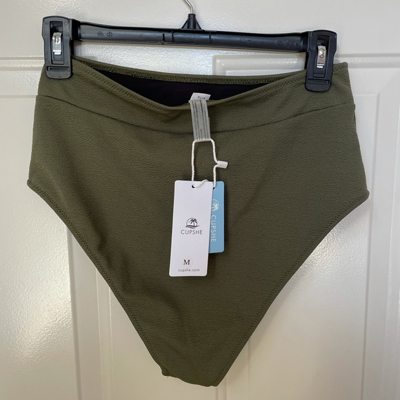 NWT High waisted swim bottoms - Picture 2 of 3
